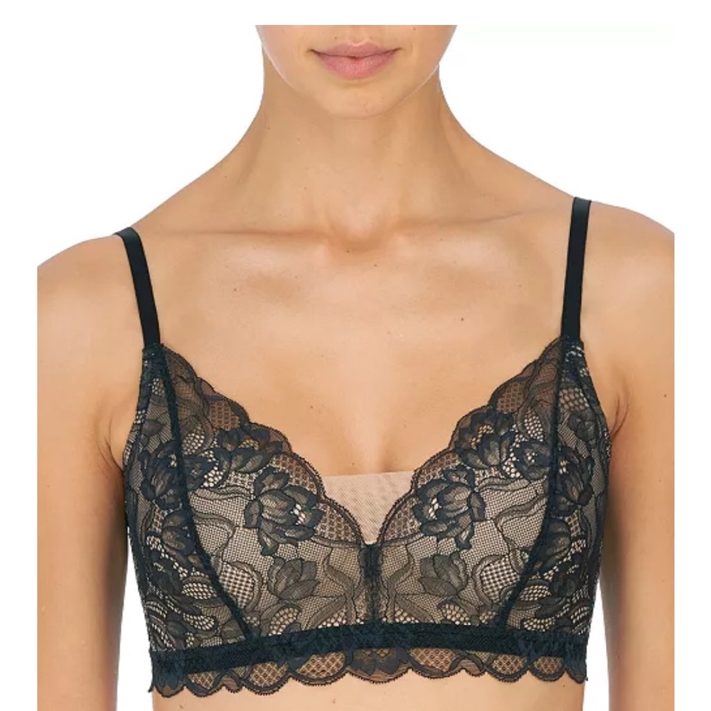 Women's Black Lace Bralette
